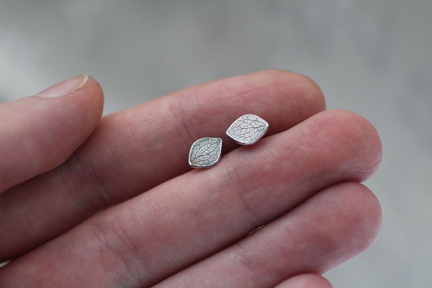 Срібні сережки-пусети &laquo;Гортензія&raquo; HYDRA-STUDS-MINI фото